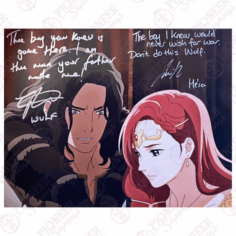 Lord of the Rings - War of the Rohirrim - Hera & Wulf - Pioneer Signings