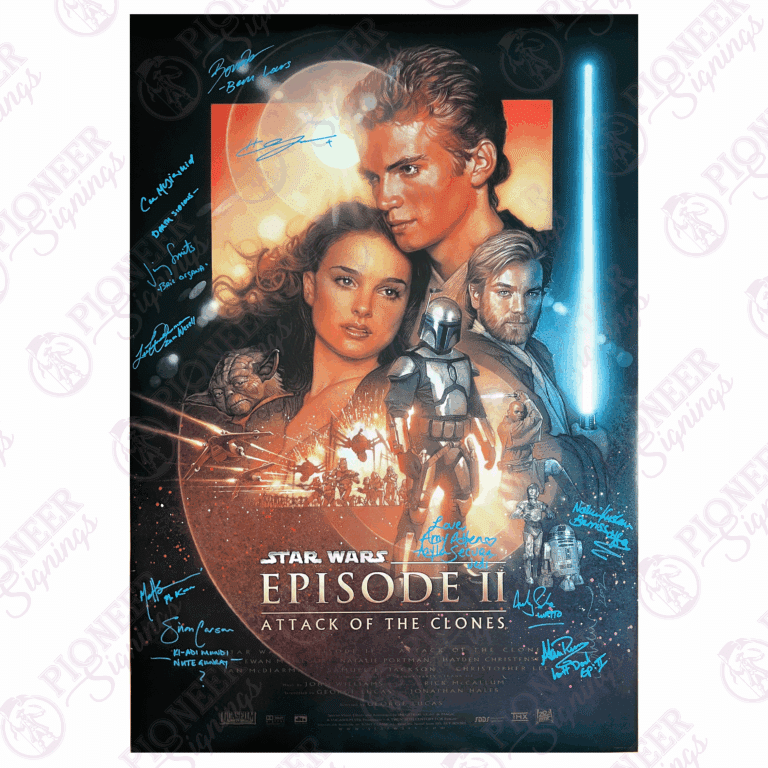 Star Wars Episode II DS Poster Blue