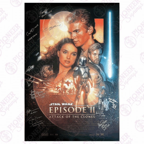 Star Wars Episode II DS Poster Silver