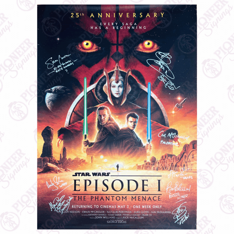 Star Wars Episode I 25h Anniversary Poster