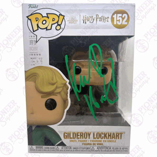 Harry Potter - Gilderoy Lockhart - 152 Funko Pop Signed by Kenneth Branagh - Pioneer Signings