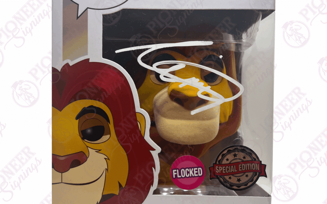 Disney’s The Lion King – Mufasa – 495 Funko Pop Signed by Aaron Pierre