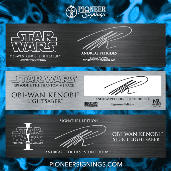 Andreas Petrides - Lightsaber Plaques