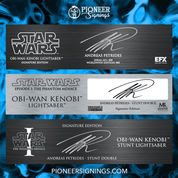 Andreas Petrides - Lightsaber Plaques