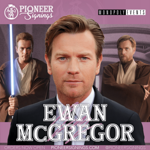 Ewan McGregor - Star Wars - Pioneer Signings