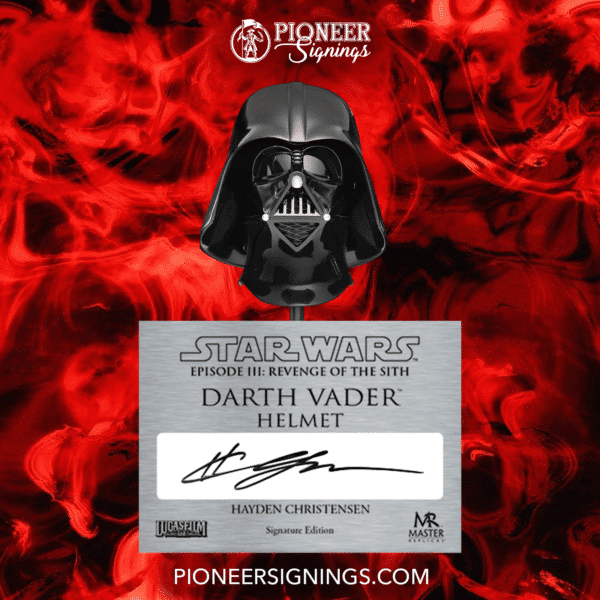 Hayden Christensen - Darth Vader Helmet Plaque
