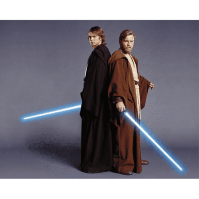 Hayden Christensen & Ewan McGregor - Dual-Signed Print - Star Wars 5