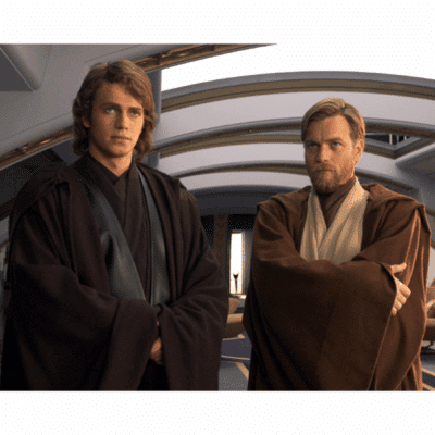Hayden Christensen & Ewan McGregor - Dual-Signed Print - Star Wars 7