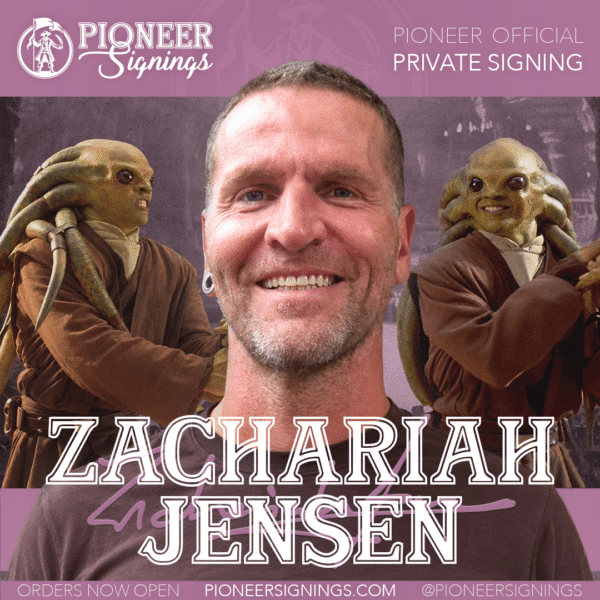Zachariah Jensen - Star Wars - Pioneer Signings