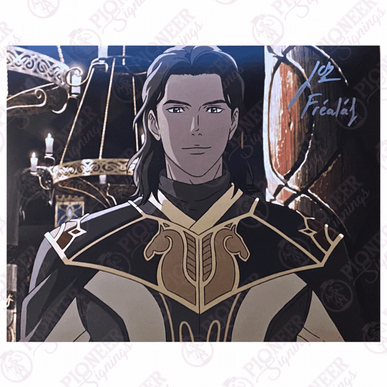 The Lord of the Rings: The War of the Rohirrim 'Fréaláf' 8" x 10" Print Signed by Laurence Ubong Williams