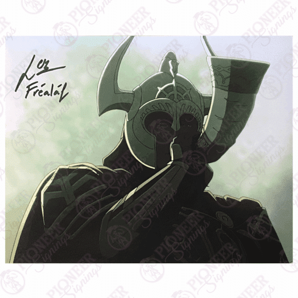 The Lord of the Rings: The War of the Rohirrim 'Fréaláf' 8" x 10" Print Signed by Laurence Ubong Williams