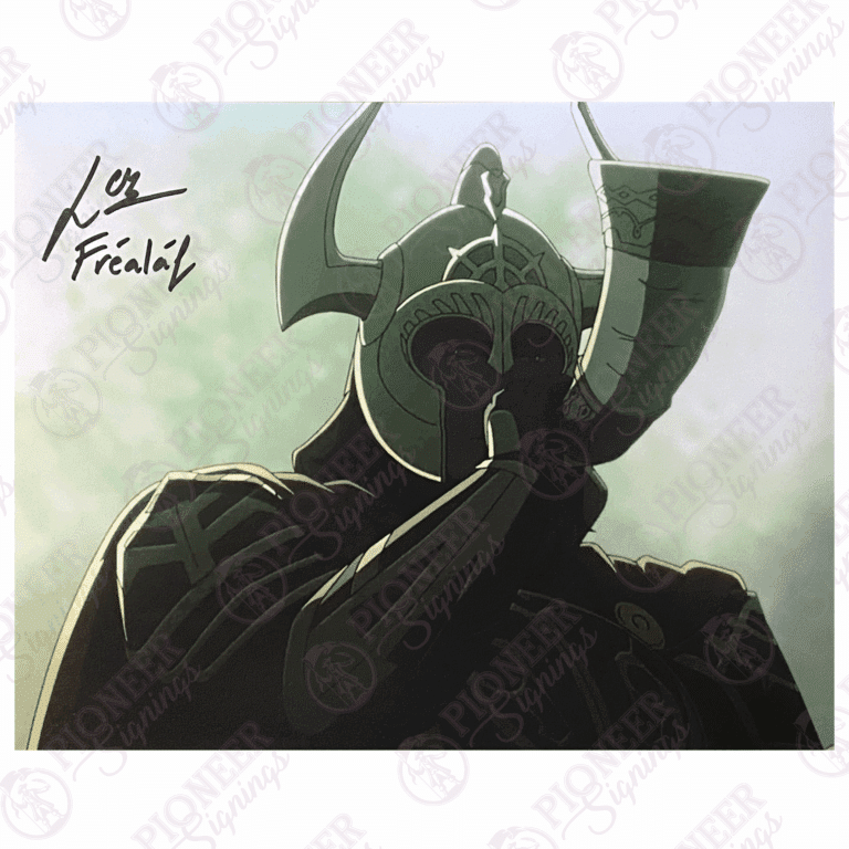 The Lord of the Rings: The War of the Rohirrim 'Fréaláf' 8" x 10" Print Signed by Laurence Ubong Williams