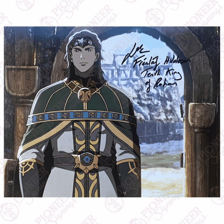 The Lord of the Rings: The War of the Rohirrim 'Fréaláf' 8" x 10" Print Signed by Laurence Ubong Williams