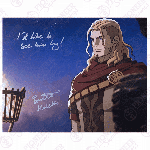 The Lord of the Rings: The War of the Rohirrim 'Haleth' 8" x 10" Print Signed by Benjamin Wainwright