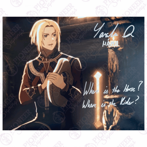 The Lord of the Rings: The War of the Rohirrim 'Háma' 8" x 10" Print Signed by Yazdan Qafouri