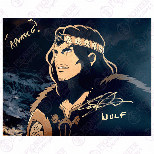 The Lord of the Rings: The War of the Rohirrim 'Wulf' 8" x 10" Print Signed by Luca Pasqualino