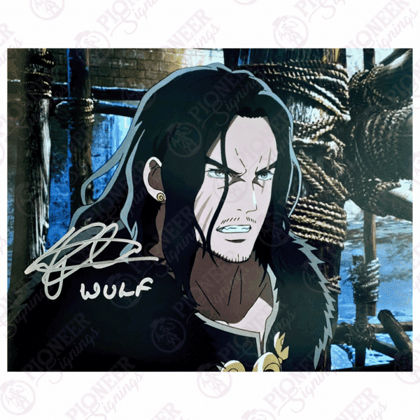 The Lord of the Rings: The War of the Rohirrim 'Wulf' 8" x 10" Print Signed by Luca Pasqualino