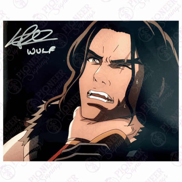 The Lord of the Rings: The War of the Rohirrim 'Wulf' 8" x 10" Print Signed by Luca Pasqualino