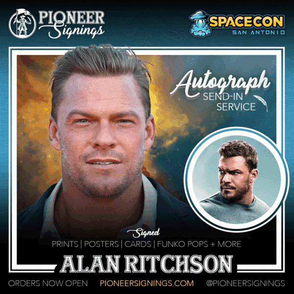 Alan Ritchson - SPACECON - San Antonio - Pionner Signings
