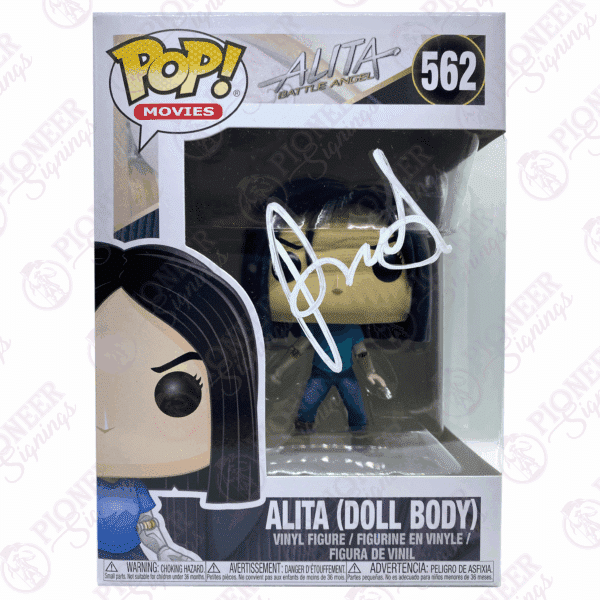 Alita Battle Angel - Alita (Doll Body) 562 Funko Pop Signed by Rosa Salazar - Pioneer Signings
