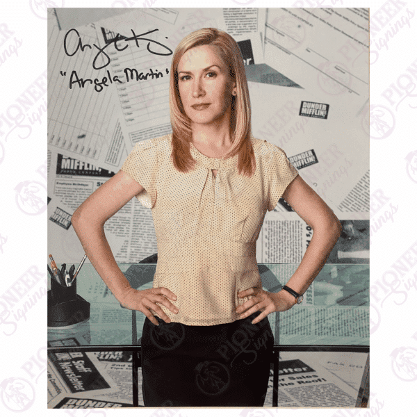 The Office (US) 'Angela Martin' 8" x 10" Print Signed by Angela Kinsey - Pioneers Signings