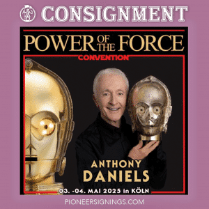 Anthony Daniels - Star Wars - C3P0 - Pioneer Signings