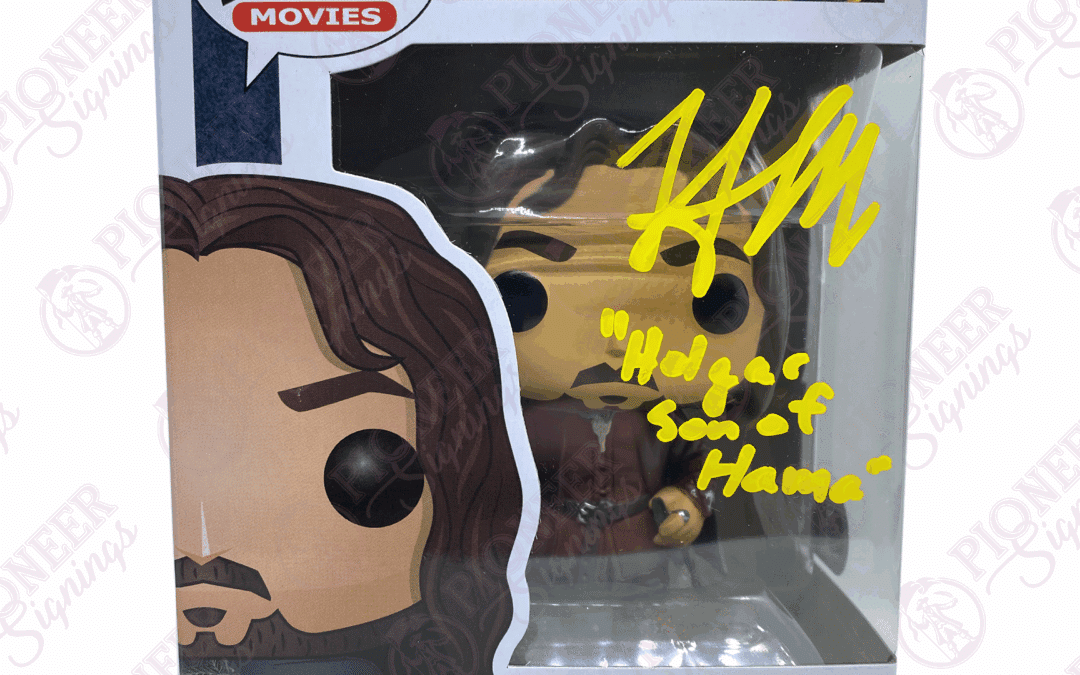 The Lord of the Rings – Aragorn – 531 Funko Pop Signed by Henry Mortensen with Character Name (CoA) Y