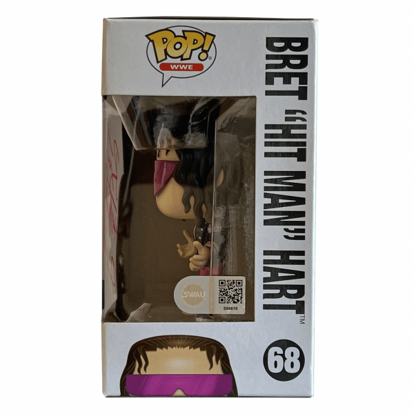 WWE ‘Brett Hit Man Hart’ Funko Pop 68 (Brett Hart) - Pioneer Signings