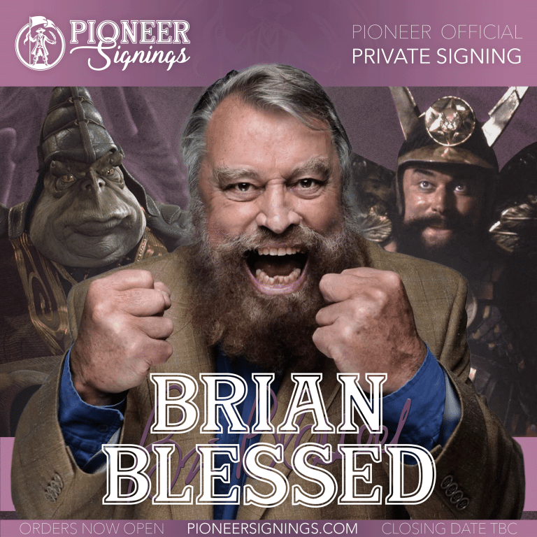 Brian Blessed Star Wars Pioneer Signings