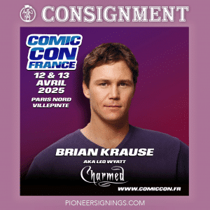 Brian Krause - Charmed - Comic Con France - Pioneer Signings