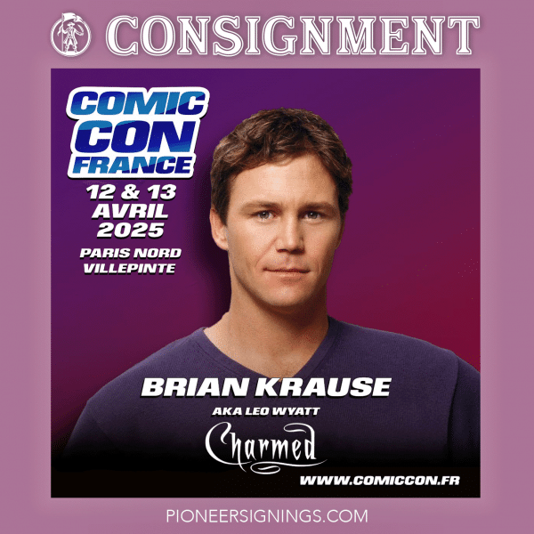 Brian Krause - Charmed - Comic Con France - Pioneer Signings