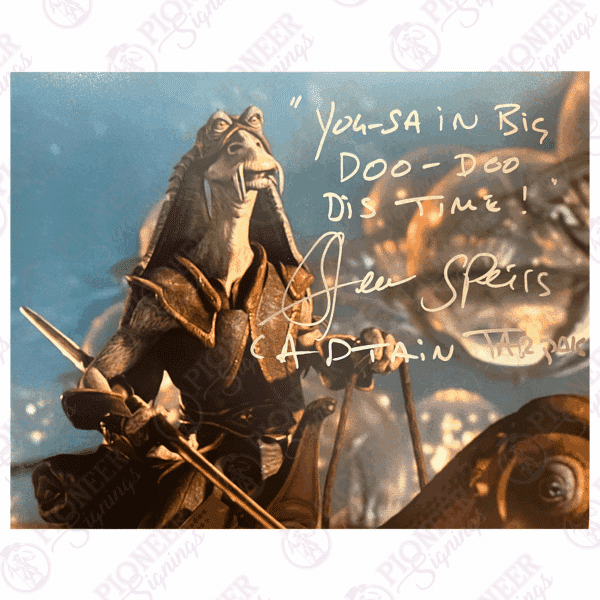 Star Wars - Captain Tarpals - 8x10 Print signed by Steve Speirs - Pioneer Signings