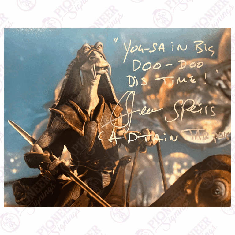 Star Wars - Captain Tarpals - 8x10 Print signed by Steve Speirs - Pioneer Signings