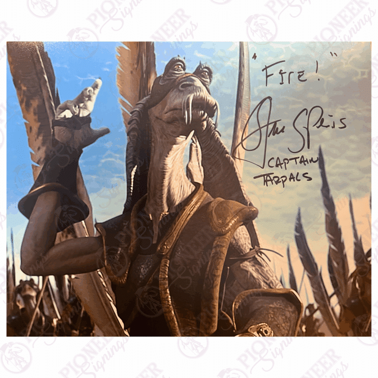 Star Wars - Captain Tarpals - 8x10 Print signed by Steve Speirs - Pioneer Signings
