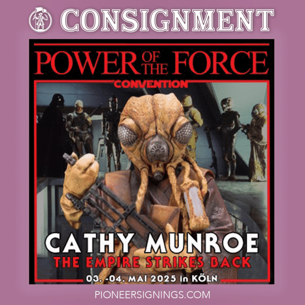 Cathy Munroe - Star Wars - Pioneer Signings