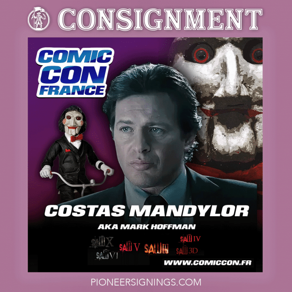 Costas Mandylor - France Comic Con - Pioneer Signings