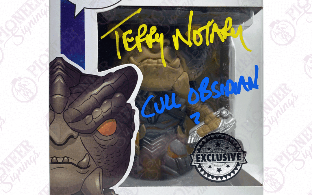 The Avengers – Infinity War – Cull Obsidian – 298 Funko Pop signed by Terry Notary with Character Name-1 (CoA)