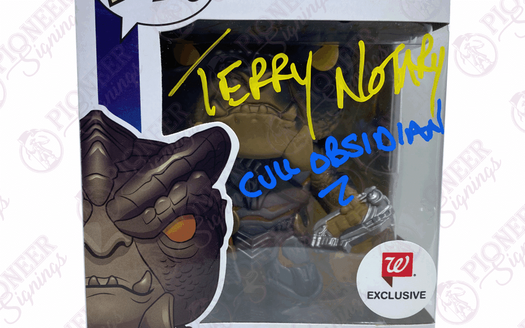 The Avengers – Infinity War – Cull Obsidian – 298 Funko Pop signed by Terry Notary with Character Name (CoA)