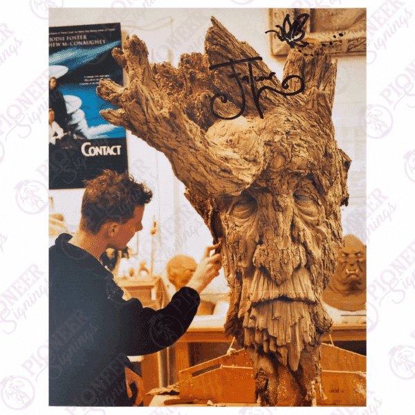 Lord of the Rings - Weta Workshop 'Treebeard' -Daniel Falconer - Pioneer Signings
