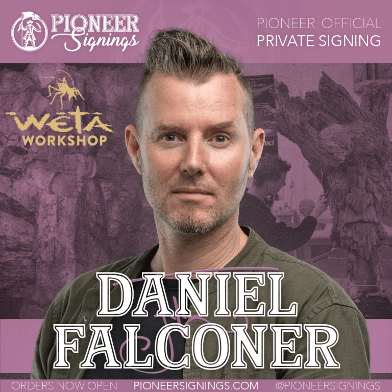 Daniel Falconer - Weta Workshop - Pioneer Signings