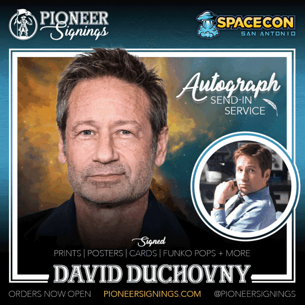 David Duchovny - SPACECON - San Antonio - Pionner Signings