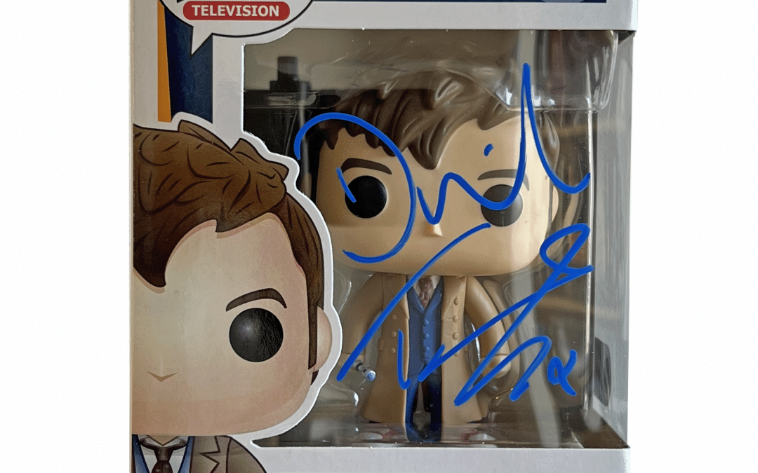Doctor Who ‘Tenth Doctor’ Funko Pop 221 (Signed by David Tennant) +CoA