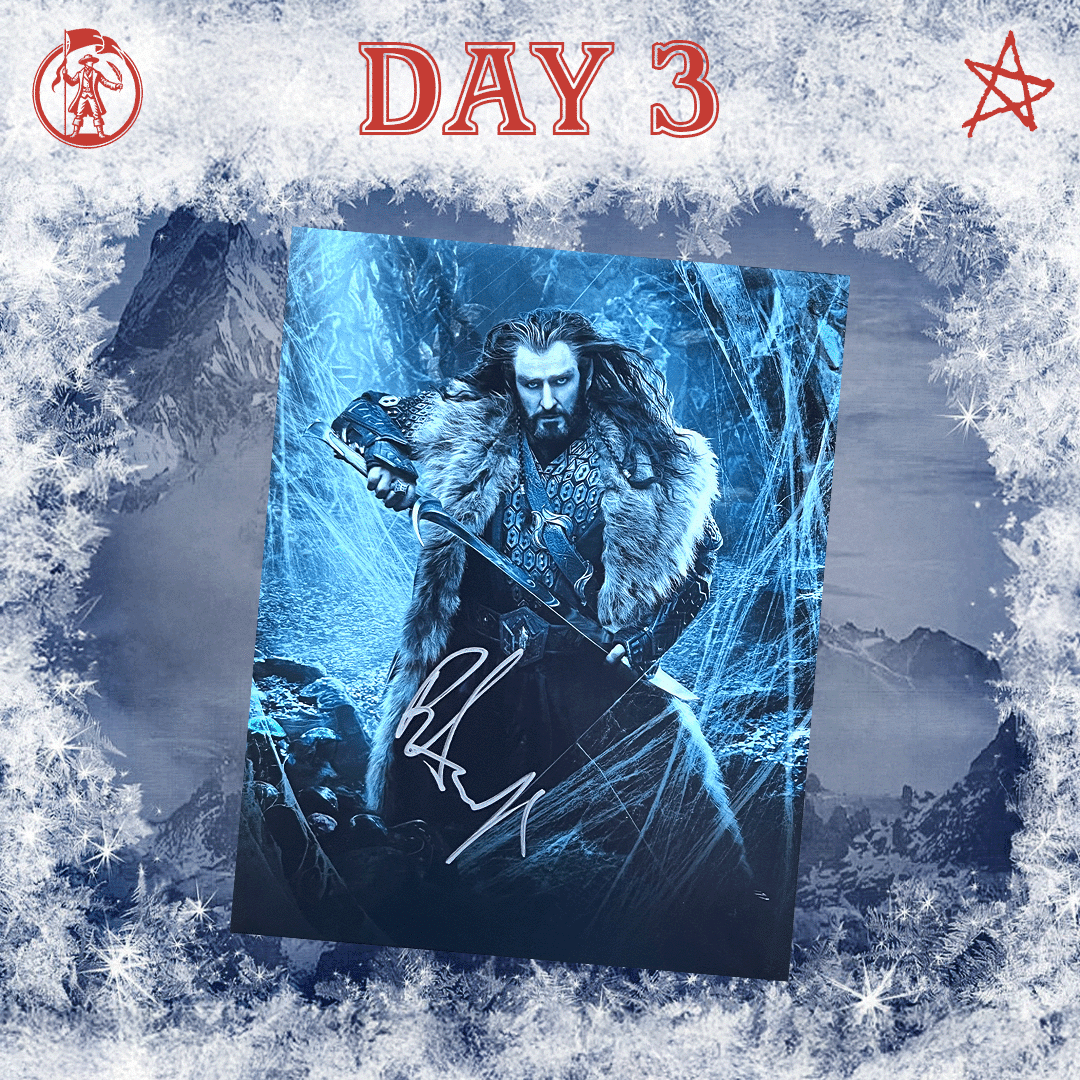 Day 3 - Lord of the Rings - 12 Days of Christmas Raffle - Pioneer Signings