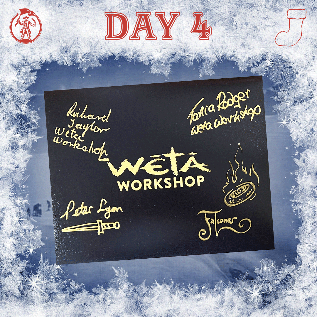 Day 4 - Lord of the Rings - 12 Days of Christmas Raffle - Pioneer Signings