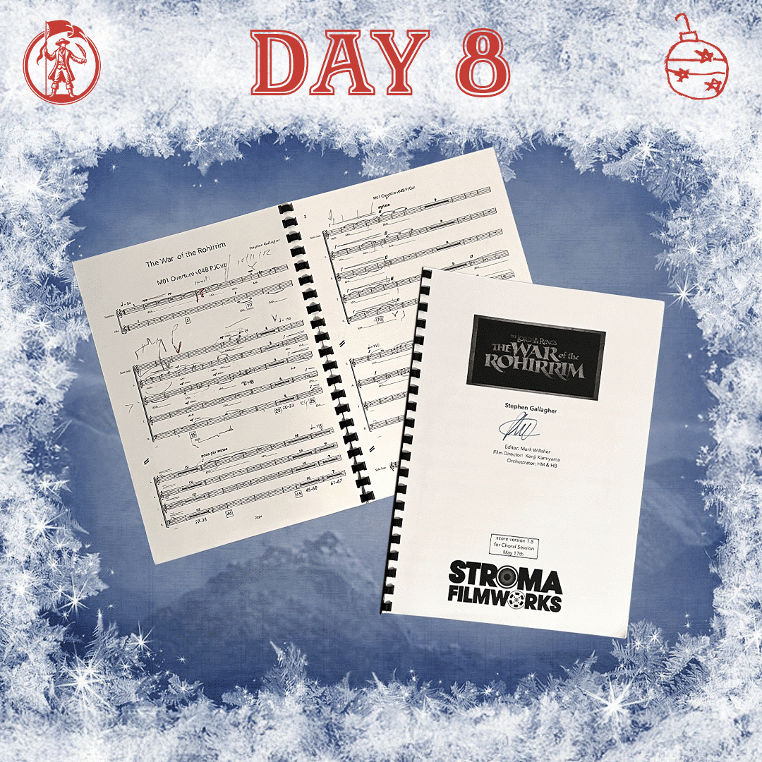 Day 8 - Lord of the Rings - 12 Days of Christmas Raffle - Pioneer Signings