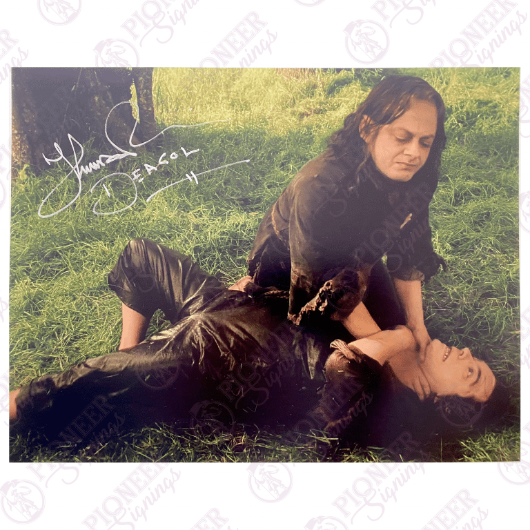 Déagol & Sméagol 'Déagol's Death' 11" x 14" Print Signed by Thomas Robins - Pioneer Signings