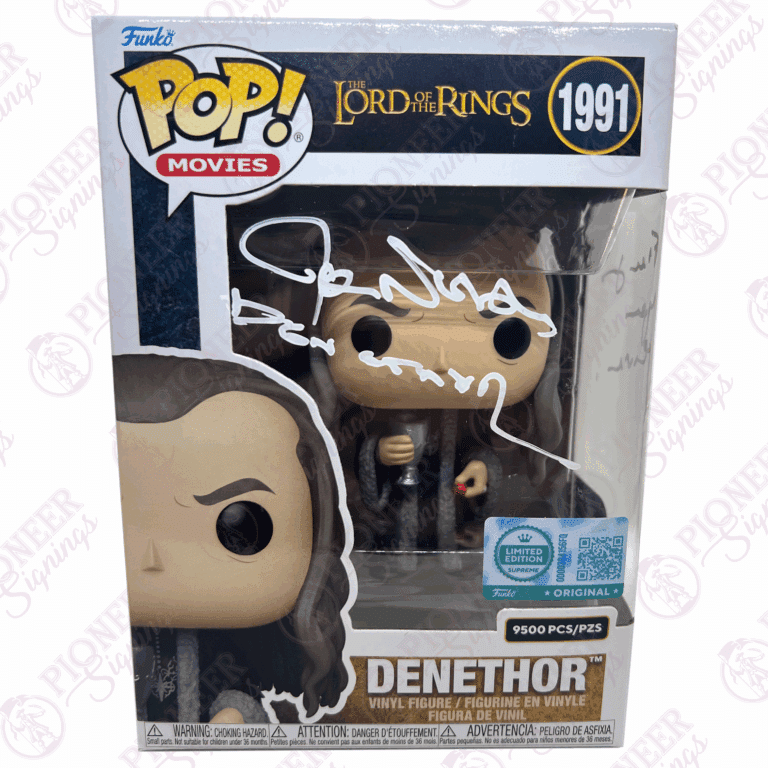 The Lord of the Rings - Denethor 1991 Limited Edition Funko Pop - John Noble - Pioneer Signings