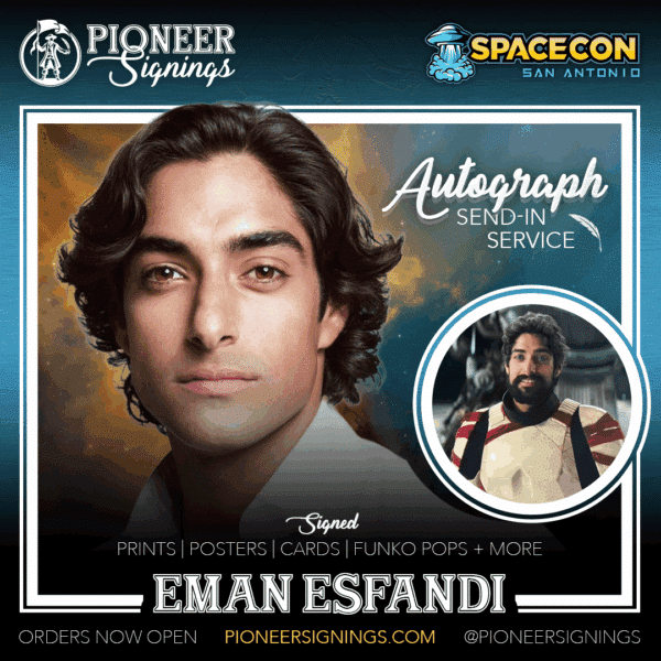 Eman Esfandi - SPACECON - San Antonio - Pionner Signings