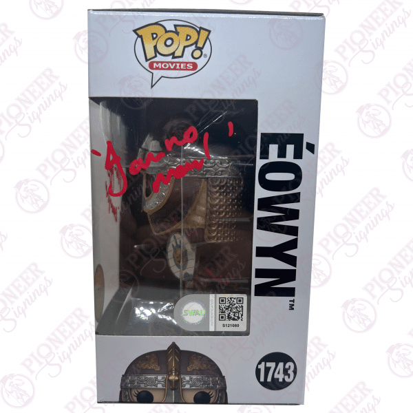 Lord of the Rings Exclusive "Eowyn" "CHASE" Funko Pop Signed by Miranda Otto - Pioneer Signings