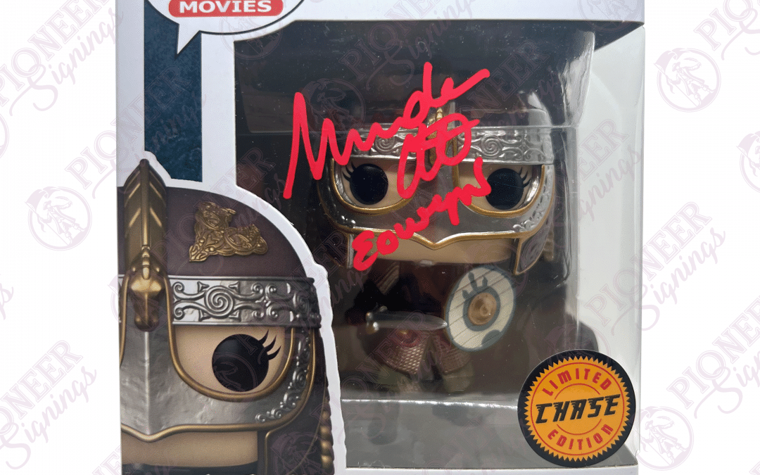 Lord of the Rings Exclusive “Eowyn” “CHASE” Funko Pop Signed by Miranda Otto with Character Name (Red) +CoA
